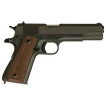 Inland, 1911A1 Government Model, Single Action, 45 ACP, 5" Barrel, Steel Frame, Parkerized Finish, 7Rd, Fixed Sights - Handsguns | American Guns & Ammo