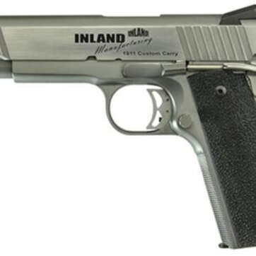 Inland Mfg. 1911 Custom Carry, 45 ACP, 5", 7rd, Black Ergo XT Grip - Handsguns | American Guns & Ammo