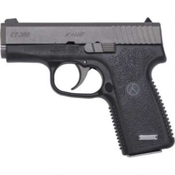 Kahr CT380 .380 ACP, 3", 7rd, 3-Dot Sights, Tungsten Finish - Handsguns - American Guns & Ammo