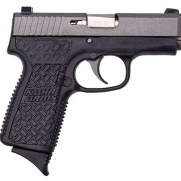 Kahr CT380, .380 ACP, 3" Barrel, 7rd, 3-Dot Sights, Tungsten Cerakote - Handsguns - American Guns & Ammo