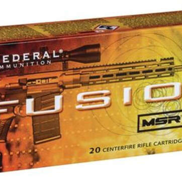 Federal Fusion MSR 6.5 Grendel 120gr, Soft Point, 20rd Box - Competition Guns | American Guns & Ammo