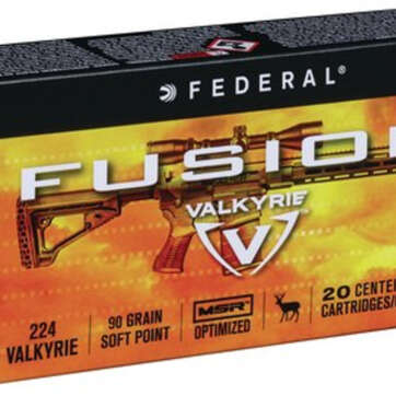 Federal 224 Valkyrie 90gr, Fusion 20rd Box - Competition Guns | American Guns & Ammo