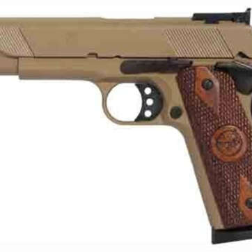 IVER JOHNSON 1911A1 EAGLE 45 ACP 5" Adjustable 8RD COYOTE TAN - Handsguns - American Guns & Ammo
