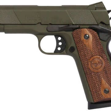 Iver Johnson 1911 Hawk Commander, .45 ACP, 4.25", 8rd, OD Green - Handsguns | American Guns & Ammo