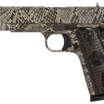 Iver Johnson 1911 A1 Government, .45 ACP, 5", 8rd, Copperhead Snakeskin - Handsguns | American Guns & Ammo