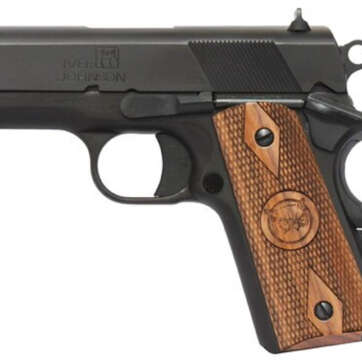 Iver Johnson 1911 Thrasher Officer, 9mm, 3.1" Barrel, 8rd, Black - Handsguns | American Guns & Ammo