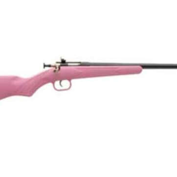 Keystone Crickett 22LR, Blued Barrel, Pink Synthetic Stock - RIFLES | American Guns & Ammo
