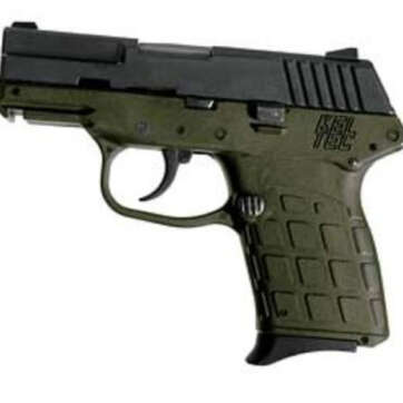 KelTec PF-9 9mm, 3" Barrel, Green Grip, 7 Rd Mag - Handsguns | American Guns & Ammo