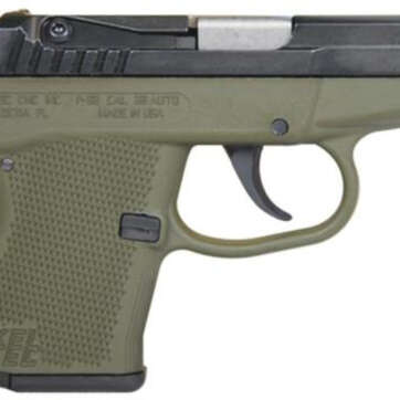 Kel-Tec P-32 DAO 32 ACP 2.5 7rd Green Polymer Grip Blued Finish - Handsguns | American Guns & Ammo