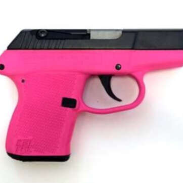 Keltec P-3at 380acp, Bl/pink Poly, 6 rd - Handsguns - American Guns & Ammo