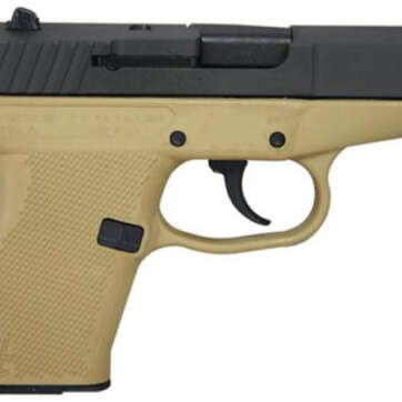 KelTec P-11 9mm 3.1 Inch Barrel Parkerized Slide Cerakote Tan Grip/Frame 10 Round - Handsguns - American Guns & Ammo