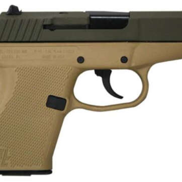 KelTec P-11 9mm 3.1 Inch Barrel Cerakote OD Green Slide Cerakote Tan Grip/Frame 10 Round - Handsguns - American Guns & Ammo