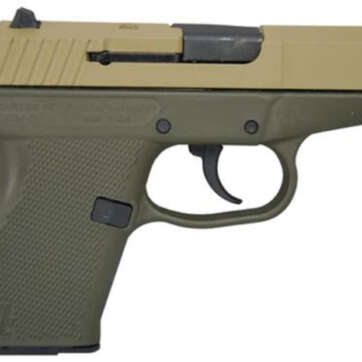 KelTec P-11 9mm 3.1 Inch Barrel Cerakote Tan Slide Cerakote OD Green Grip/Frame 10 Round - Handsguns - American Guns & Ammo