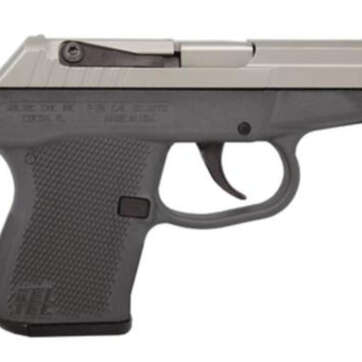 Kel-Tec P-32 .32 ACP 2.68 Barrel Nickel Boron Coated Slide Gray Grip/Frame Double Action Only 7rd - Handsguns - American Guns & Ammo