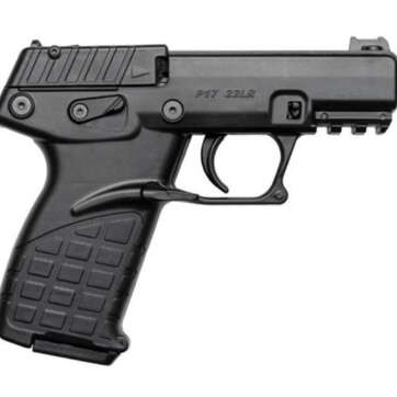 Kel-Tec P17 .22 LR, 3.93" Barrel, Fiber Optic Front Sight, Black, 16rd - Handsguns | American Guns & Ammo
