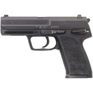 HK USP9 9mm, 4.25" Barrel, 15rd Mag, DA/SA, Fixed Sights, Black - Handsguns - American Guns & Ammo