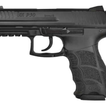 HK P30 (V3) DA/SA, rear decocking button, two 15rd magazines - Handsguns | American Guns & Ammo