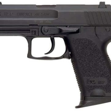 HK USP40 Compact (V1) DA/SA, safety/decocking lever on left, two 10rd magazines - Handsguns | American Guns & Ammo