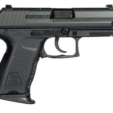 HK P2000 LEM DAO 40S&W 3.85" Barrel, Synthetic Grip Blued 2 Mags *CA MA Comp*, 10rd - Handsguns - American Guns & Ammo