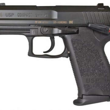 HK USP45 Compact (V1) DA/SA, safety/decocking lever on left, two 8rd magazines - Handsguns | American Guns & Ammo