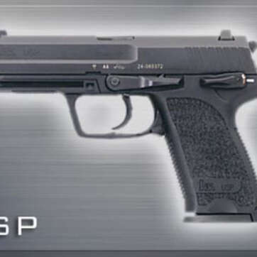 HK USP45 (V1) DA/SA, safety/decocking lever on left, two 12rd magazines - Handsguns | American Guns & Ammo