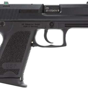 HK USP9 Compact (V1) DA/SA, safety/decocking lever on left, three 13rd magazines and night sights - Handsguns | American Guns & Ammo