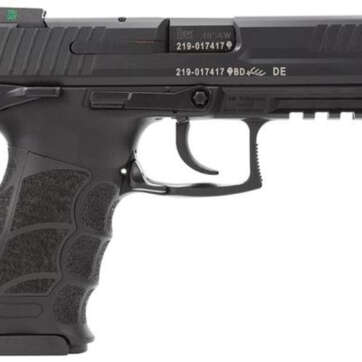 HK, P30S, Semi-automatic, DA/SA, 40 S&W, 3.85" Barrel, Black, Interchangeable Grip Panels, Ambidextrous Mag Release and Decocker/Safety, Night Sights, 13Rd, 3 Magazines - Handsguns | American Guns & Ammo