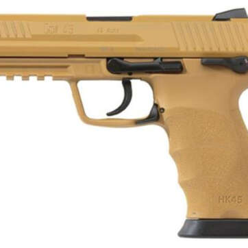 HK HK45 Tan Frame & Slide (V1) DA/SA Safety/decocking Lever Left Side 10rd mag - Handsguns | American Guns & Ammo