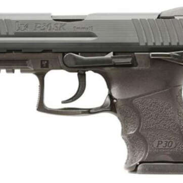 HK P30SKS, Subcompact, (V3) DA/SA, ambi safety/rear decocking button, three 10rd magazines and night sights - Handsguns | American Guns & Ammo