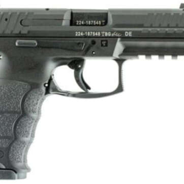 HK VP9 Tactical, 9mm, 4.7" Threaded Barrel, 10rd, Night Sights, Black - Handsguns - American Guns & Ammo