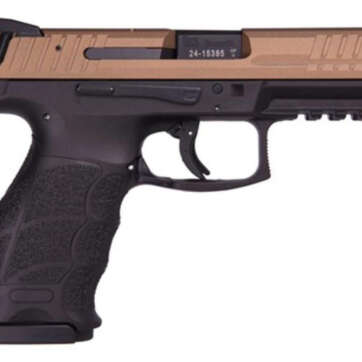 HK VP9, 9mm 4" Barrel Ambi Safety Burnt Bronze 2- 15rd Mags German Made - Handsguns - American Guns & Ammo