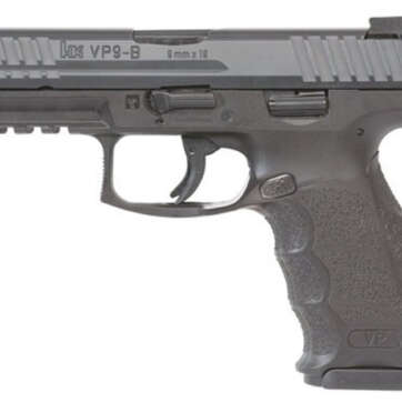 HK VP9-B 9mm, 4.09" Barrel, Black, 10rd - Handsguns | American Guns & Ammo
