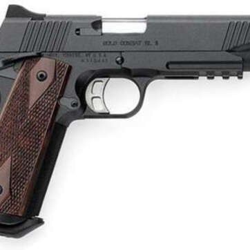 Kimber Gold Combat RL II 45 ACP, 5", Matte Black, Micarta Grips - Handsguns | American Guns & Ammo