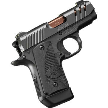 Kimber Micro 9 ESV 9mm, 3.15", Black, TiN Rose Copper Barrel, 7rd - Handsguns - American Guns & Ammo