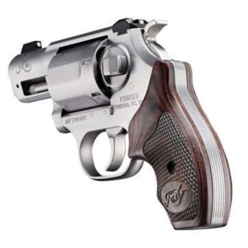 Kimber K6S .357 Mag, DA/SA, 2" Barrel, Walnut Boot Grip, Diamond Checkering - Handsguns | American Guns & Ammo