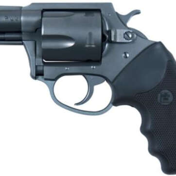 Charter Arms Mag Pug, .357 Mag, 2.2" Barrel, 5rd, Black Rubber Grip, Blued - Handsguns | American Guns & Ammo