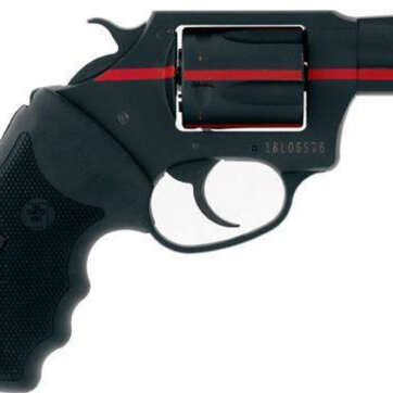 Charter Arms First Responder 911 Red, .38 Special, 2" Barrel, 5rd, Black/Red Stripe - Handsguns | American Guns & Ammo