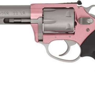 Charter Arms Pathfinder Lite Pink Lady, .22 LR, 4.2" Barrel, 6rd, Stainless - Handsguns | American Guns & Ammo