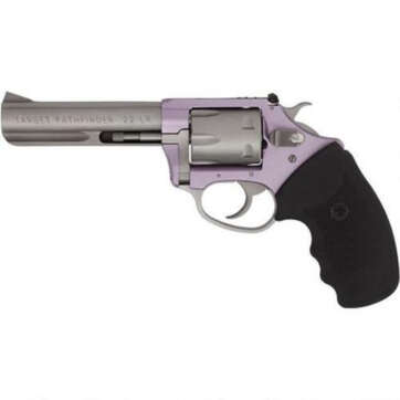 Charter Arms Pathfinder Lite Lavender Lady, .22 LR, 4.2" Barrel, 6rd, Stainless - Handsguns | American Guns & Ammo
