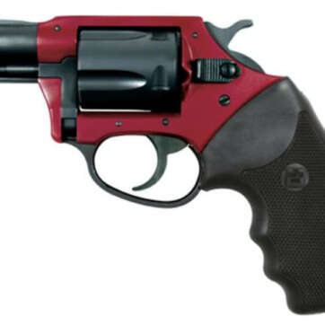 Charter Arms Undercover Lite, .38 Special +P, 2" Barrel, 5rd, Black/Red - Handsguns | American Guns & Ammo