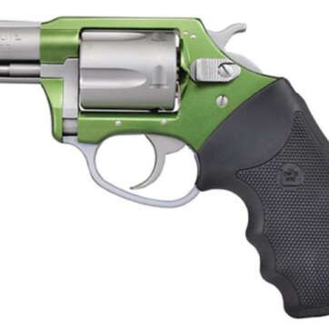 Charter Arms Undercover Lite Shackrock, .38 Special, 2" Barrel, 5rd, Stainless/Green - Handsguns | American Guns & Ammo