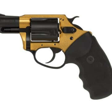 Charter Arms Goldfinger Undercover Lite, .38 Special +P, 2", 5rd, Gold-Tone/Black - Handsguns | American Guns & Ammo