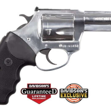 Charter Arms Mag Pug 357 Mag/38 Spec 3" Barrel Rubber Grips SS Finish 5 Round - Handsguns | American Guns & Ammo