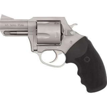 Charter Arms Mag Pug, .41 Rem Mag, 2.5" Barrel, Matte Stainless Steel - Handsguns | American Guns & Ammo
