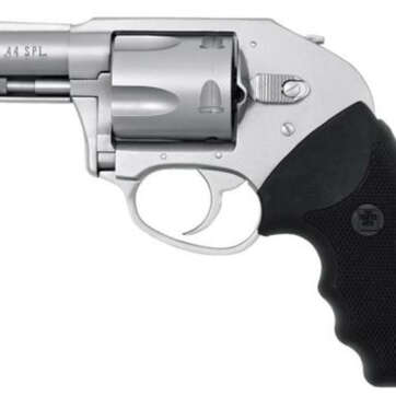 Charter Arms Bulldog On Duty, .44 Special, 2.5", 5rd, Black Rubber Grip, Stainless - Handsguns | American Guns & Ammo