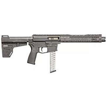 Black Rain ION 9 AR-15 Pistol, 9mm, 8.75" Barrel, KAK Shockwave Blade Brace, Glock Magazine - Handsguns - American Guns & Ammo