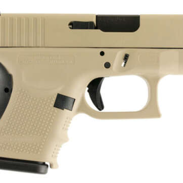 Glock G26 Gen4, 9mm, 3.42", 10rd, Desert Tan - Handsguns - American Guns & Ammo