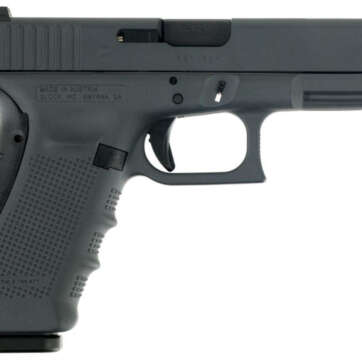 Glock G17 Gen4 9mm 4.48" Barrel Gray Interchangeable Backstrap Grip Gray 17rd Mag - Handsguns - American Guns & Ammo