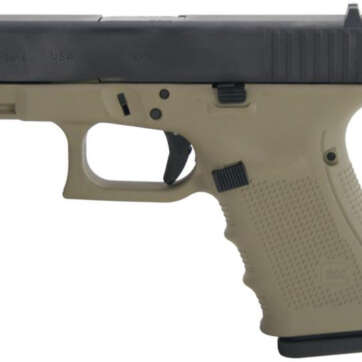 Glock G19 Gen4 9mm 4" Barrel Coyote Tan Frame 15rd Mag - Handsguns - American Guns & Ammo