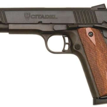 Citadel 1911 Government, 2 Mags, Wood Grips 45 ACP 5" Barrel, Black Parkerized Finish, 8rd Mag - Handsguns | American Guns & Ammo